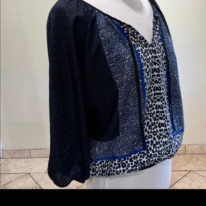 Women’s Express top, Leopard print size XS